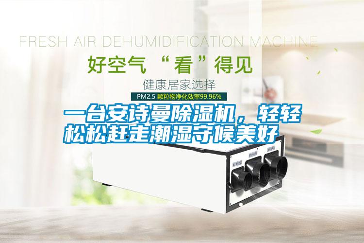 一臺安詩曼除濕機，輕輕松松趕走潮濕守候美好