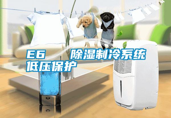E6   除濕制冷系統(tǒng)低壓保護(hù)