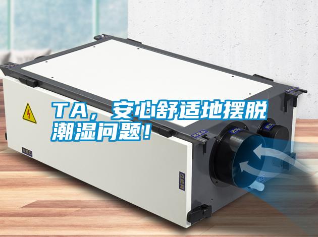TA，安心舒適地擺脫潮濕問題！