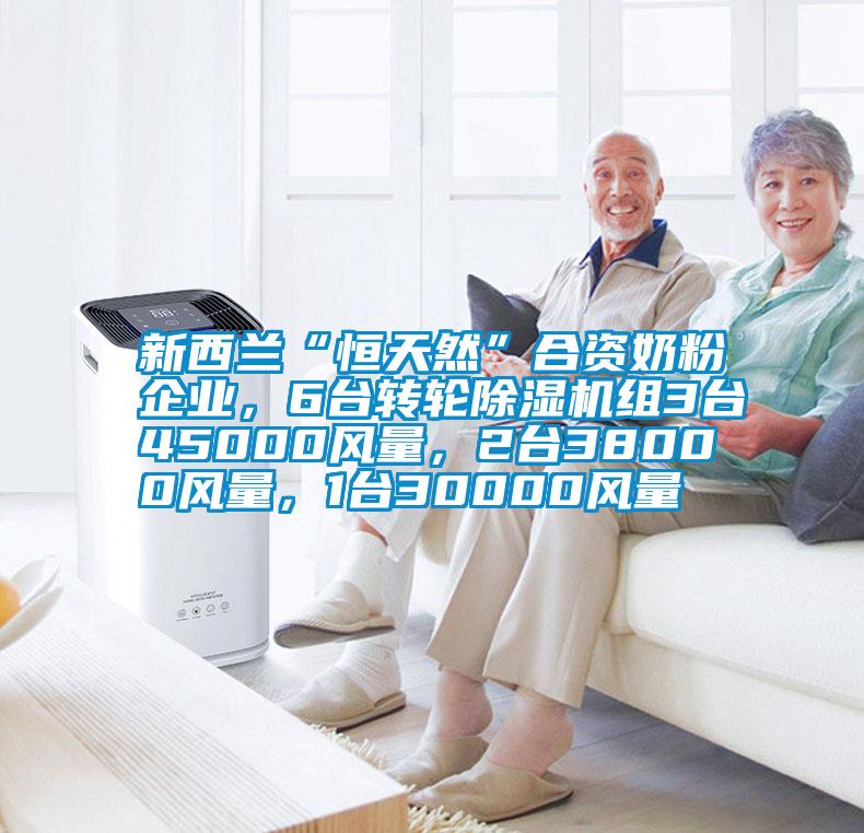 新西蘭“恒天然”合資奶粉企業，6臺轉輪除濕機組3臺45000風量，2臺38000風量，1臺30000風量