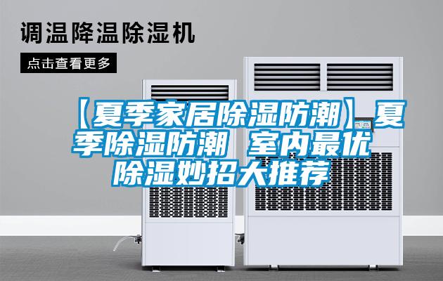 【夏季家居除濕防潮】夏季除濕防潮 室內最優除濕妙招大推薦