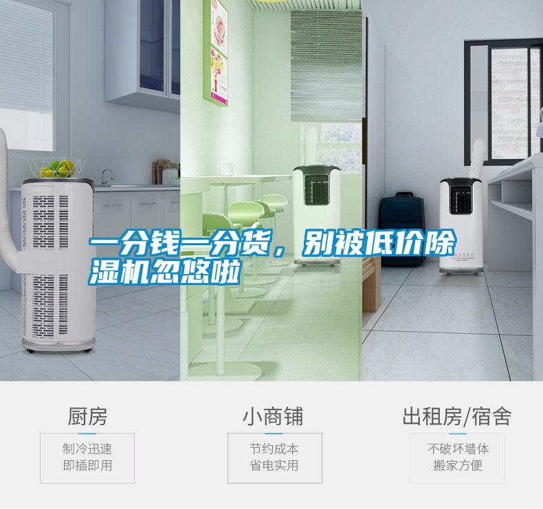 一分錢一分貨，別被低價除濕機忽悠啦