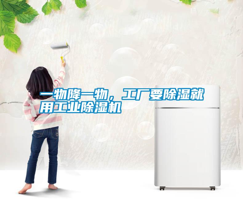 一物降一物，工廠要除濕就用工業除濕機