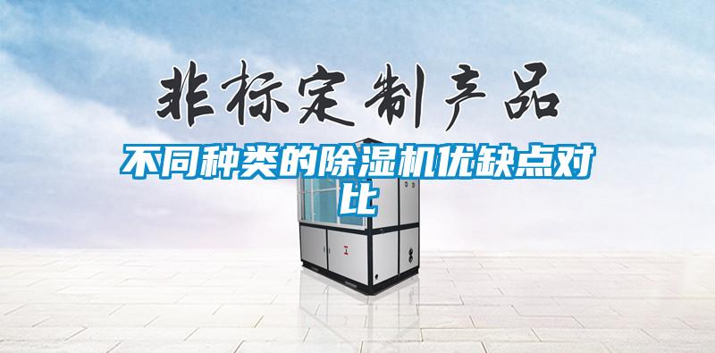 不同種類的除濕機優缺點對比