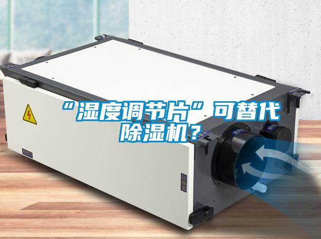 “濕度調節片”可替代除濕機？
