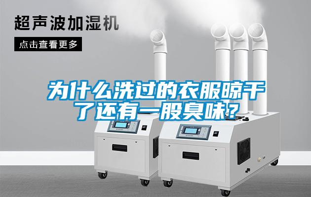 為什么洗過的衣服晾干了還有一股臭味？