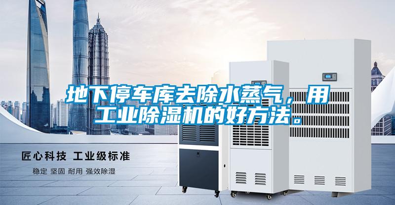 地下停車庫去除水蒸氣，用工業除濕機的好方法。