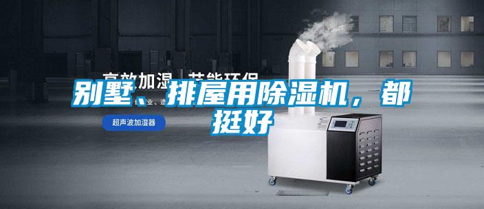別墅、排屋用除濕機，都挺好