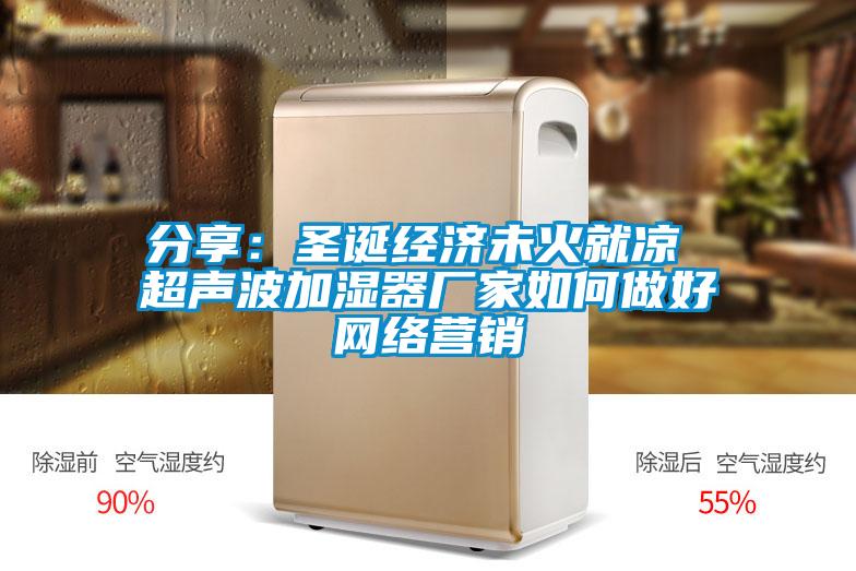 分享：圣誕經濟未火就涼 超聲波加濕器廠家如何做好網絡營銷