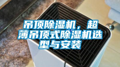 吊頂除濕機(jī)，超薄吊頂式除濕機(jī)選型與安裝