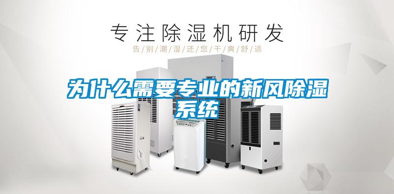 為什么需要專業的新風除濕系統