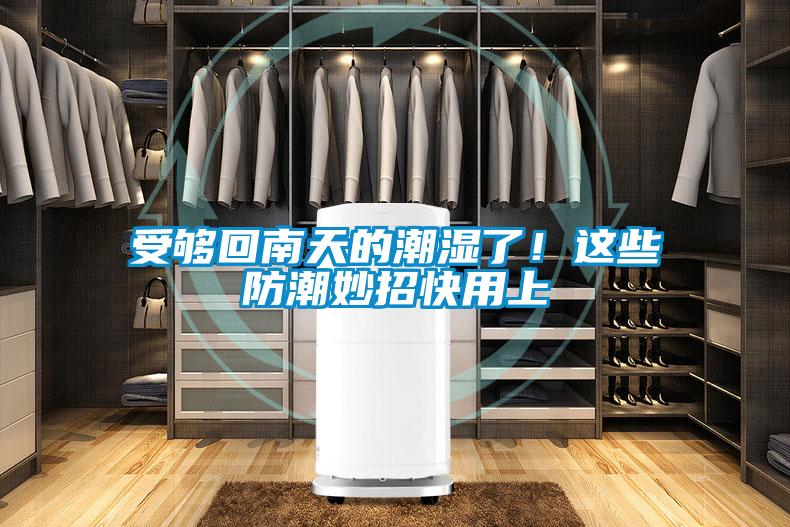受夠回南天的潮濕了！這些防潮妙招快用上