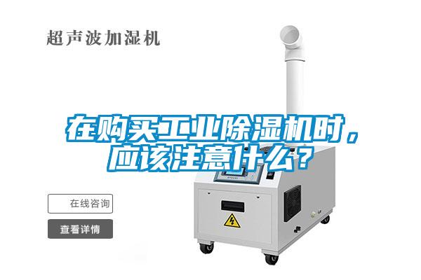 在購(gòu)買工業(yè)除濕機(jī)時(shí)，應(yīng)該注意什么？