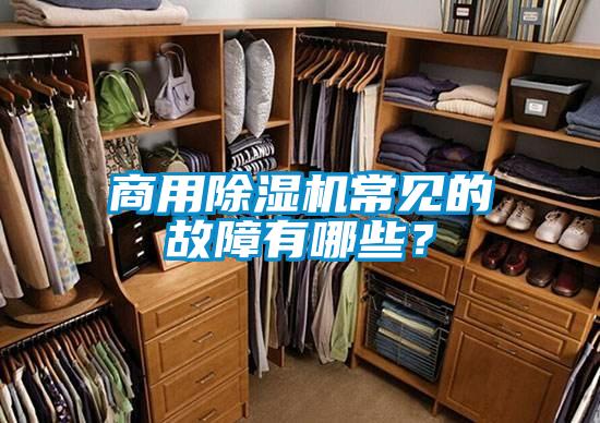 商用除濕機常見的故障有哪些？
