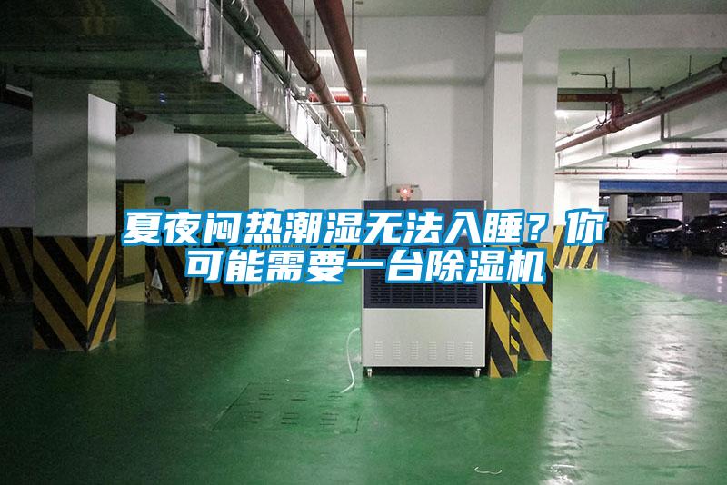 夏夜悶熱潮濕無法入睡？你可能需要一臺除濕機