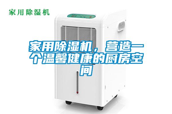 家用除濕機，營造一個溫馨健康的廚房空間