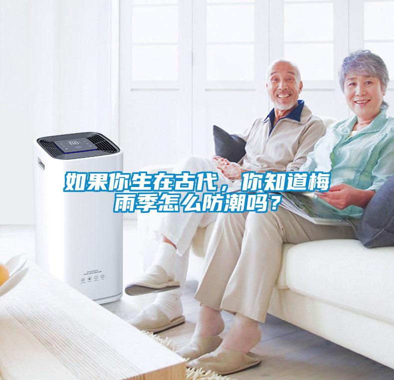 如果你生在古代，你知道梅雨季怎么防潮嗎？