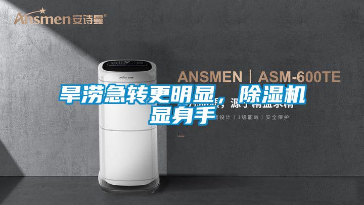 旱澇急轉更明顯，除濕機顯身手