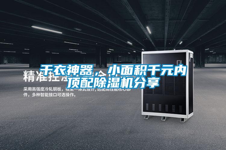 干衣神器，小面積千元內頂配除濕機分享