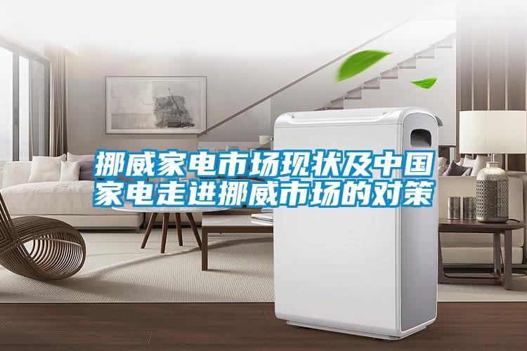 挪威家電市場現(xiàn)狀及中國家電走進挪威市場的對策
