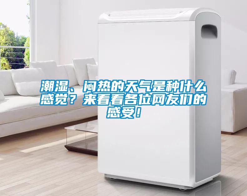 潮濕、悶熱的天氣是種什么感覺(jué)？來(lái)看看各位網(wǎng)友們的感受！