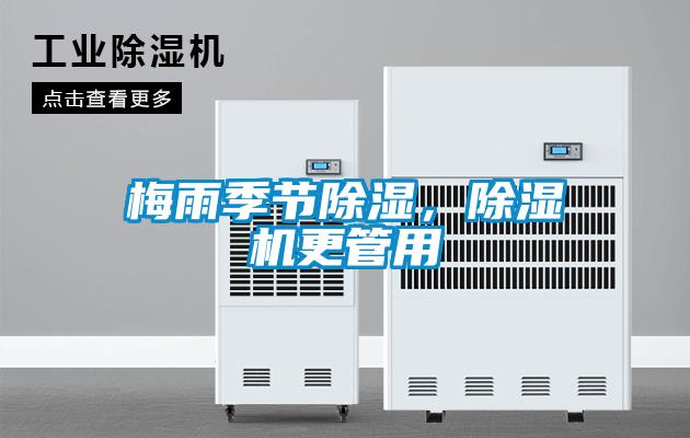梅雨季節除濕，除濕機更管用