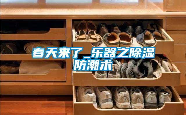 春天來了_樂器之除濕防潮術
