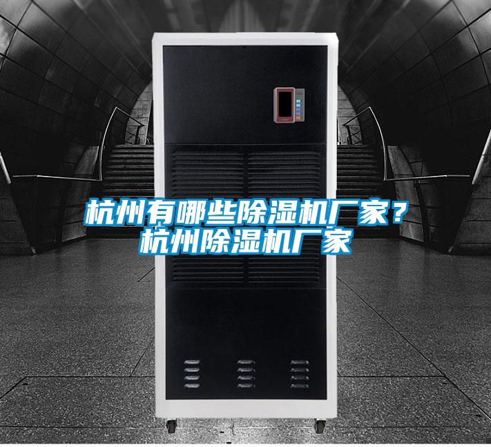 杭州有哪些除濕機廠家？杭州除濕機廠家