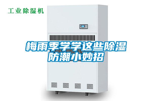 梅雨季學學這些除濕防潮小妙招