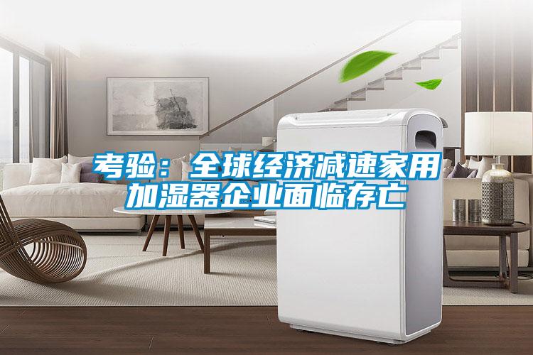 考驗：全球經濟減速家用加濕器企業面臨存亡
