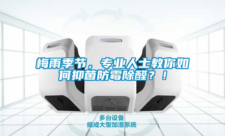 梅雨季節(jié)，專(zhuān)業(yè)人士教你如何抑菌防霉除醛？！