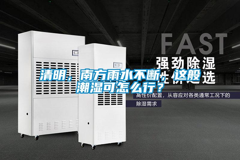 清明，南方雨水不斷，這般潮濕可怎么行？
