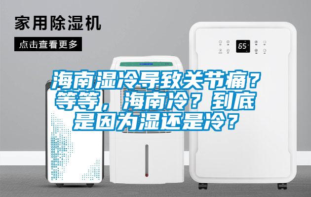 海南濕冷導(dǎo)致關(guān)節(jié)痛？等等，海南冷？到底是因?yàn)闈襁€是冷？