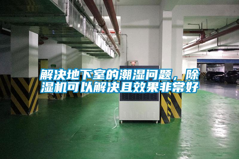 解決地下室的潮濕問題，除濕機可以解決且效果非常好
