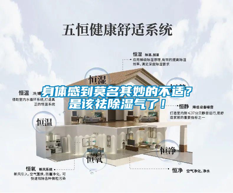 身體感到莫名其妙的不適？是該祛除濕氣了！