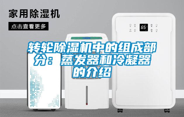 轉(zhuǎn)輪除濕機中的組成部分：蒸發(fā)器和冷凝器的介紹