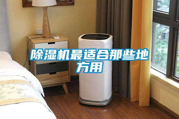 除濕機最適合那些地方用