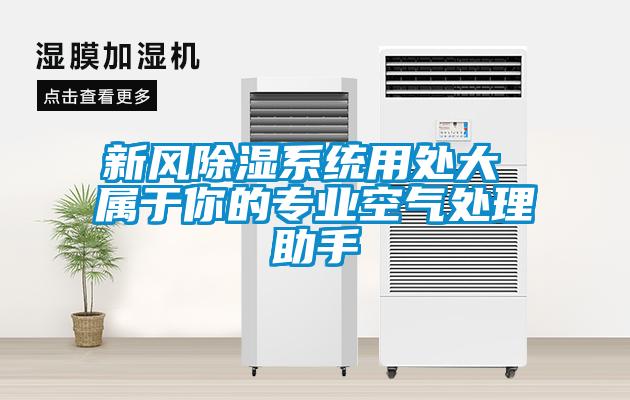 新風除濕系統用處大 屬于你的專業空氣處理助手