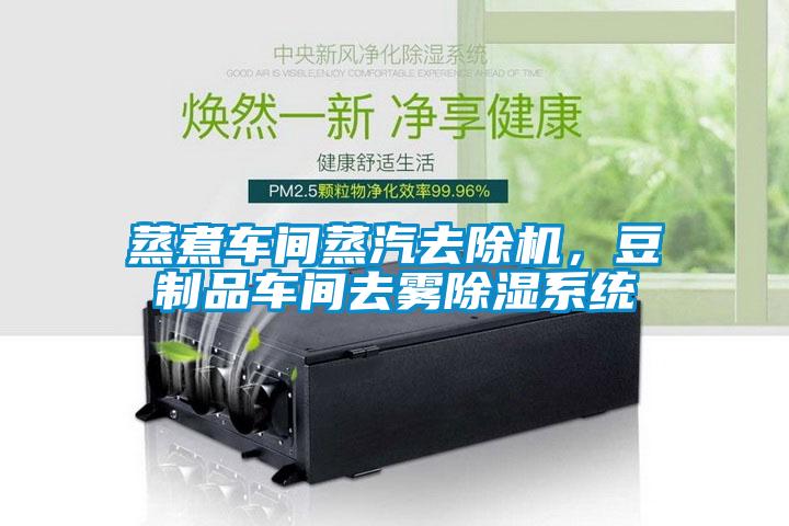 蒸煮車間蒸汽去除機，豆制品車間去霧除濕系統(tǒng)