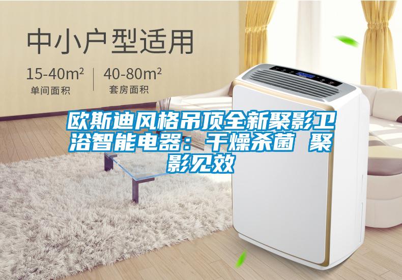 歐斯迪風格吊頂全新聚影衛浴智能電器：干燥殺菌 聚影見效