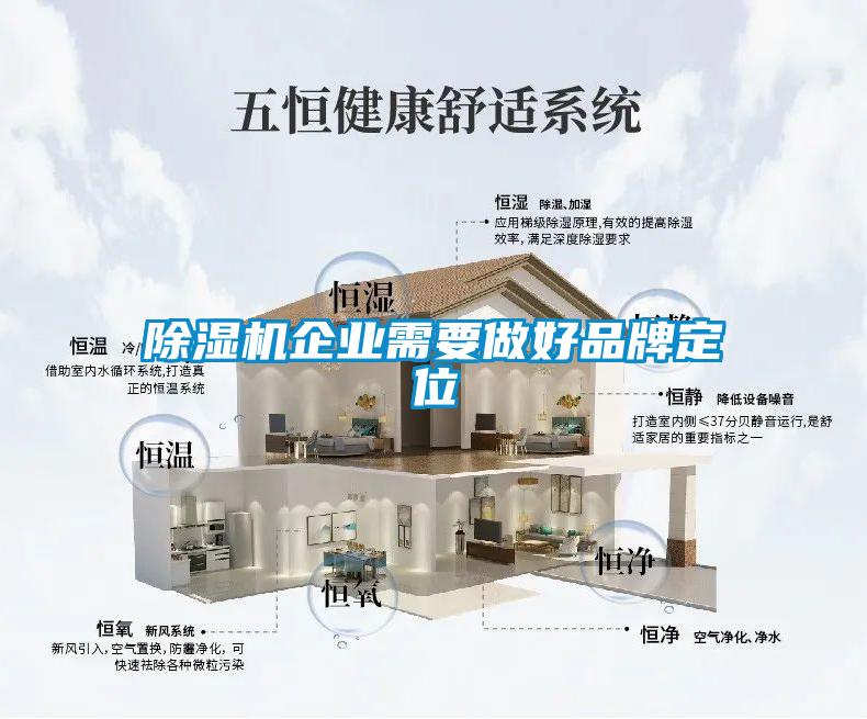 除濕機企業需要做好品牌定位