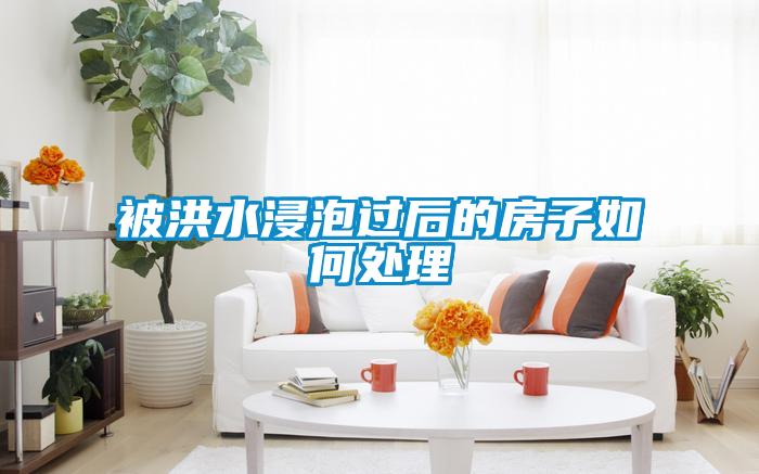 被洪水浸泡過(guò)后的房子如何處理