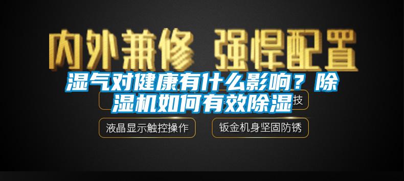 濕氣對健康有什么影響？除濕機如何有效除濕