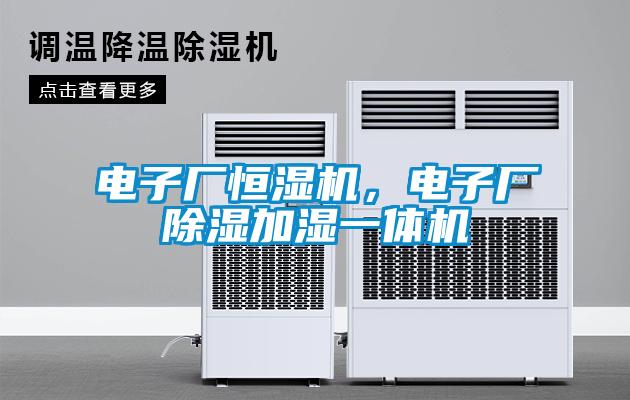 電子廠恒濕機，電子廠除濕加濕一體機