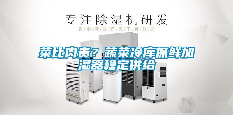 菜比肉貴？蔬菜冷庫保鮮加濕器穩(wěn)定供給