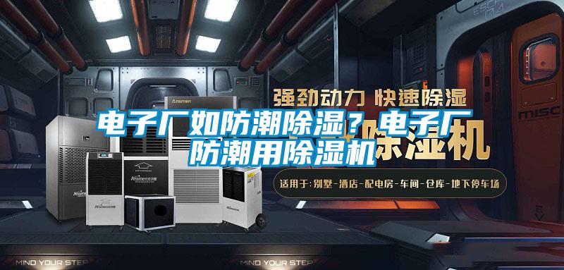 電子廠如防潮除濕？電子廠防潮用除濕機