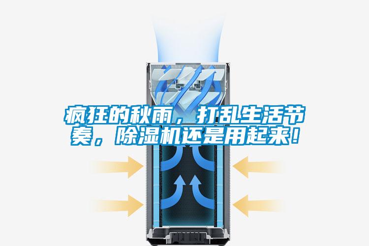瘋狂的秋雨，打亂生活節奏，除濕機還是用起來！