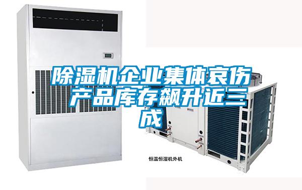 除濕機(jī)企業(yè)集體哀傷 產(chǎn)品庫存飆升近三成