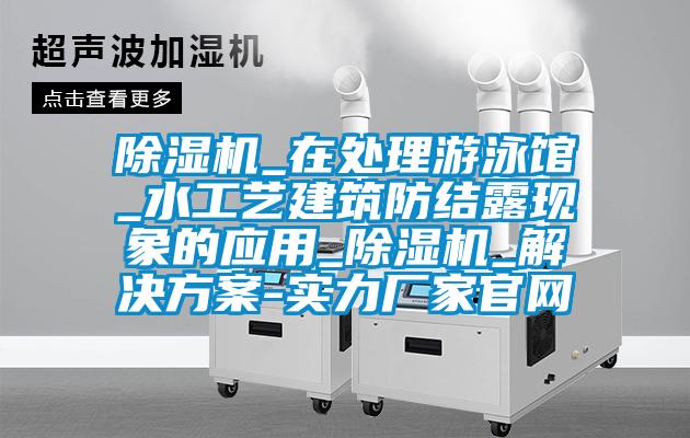 除濕機_在處理游泳館_水工藝建筑防結露現象的應用_除濕機_解決方案-實力廠家官網