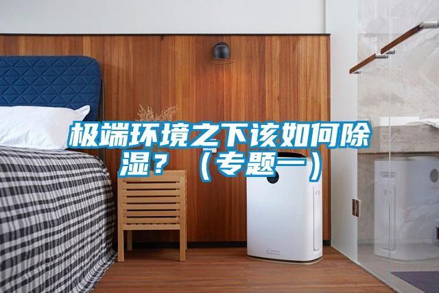 極端環境之下該如何除濕？（專題一）